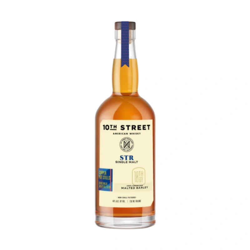 10TH STREET STR AMERICAN WHISKY SINGLE MALT 750ML