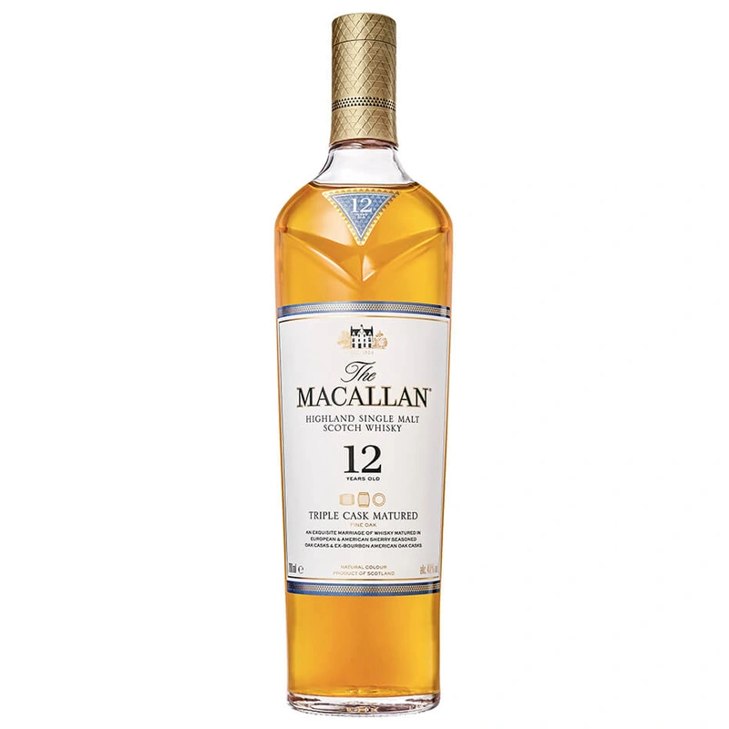 12 Years Triple Cask Reserve Single Malt Scotch Whisky – Macallan