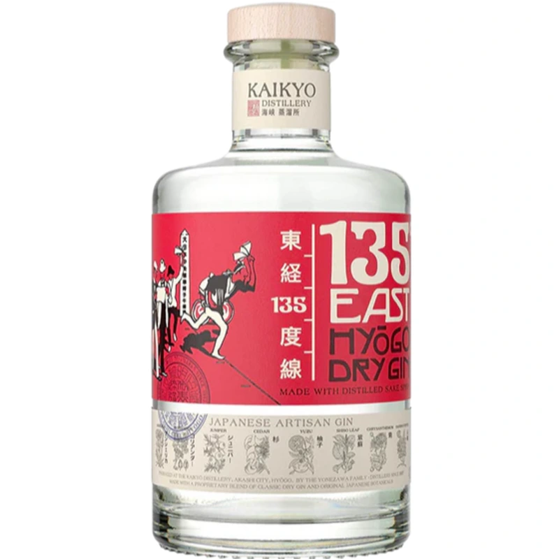 135 EAST HYOGO GIN DRY JAPAN 750ML