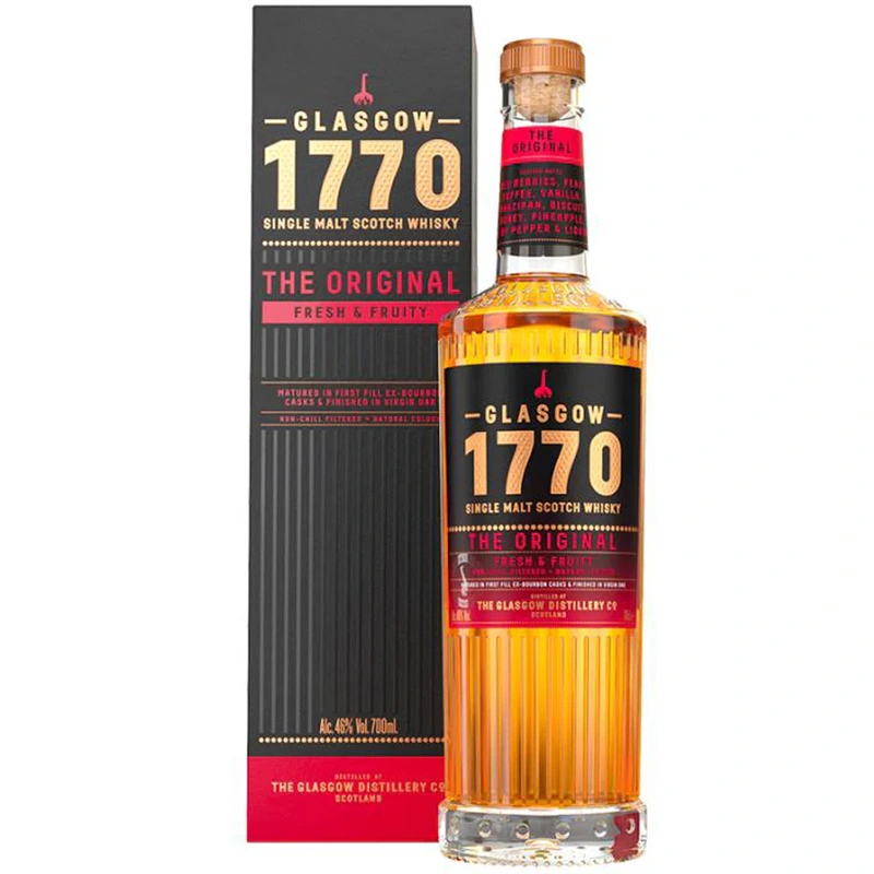 1770 Glasgow Single Malt The Original – Astucciato 70cl – Glasgow Distillery