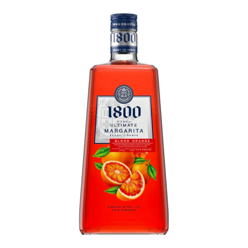 1800 ULTIMATE MARGARITA MIX BLOOD ORANGE LIME 1.75LI