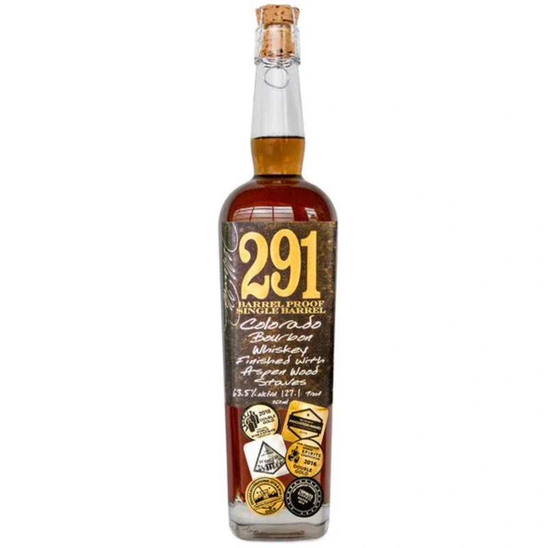 291 Colorado Bourbon Whiskey Barrel Proof Single Barrel