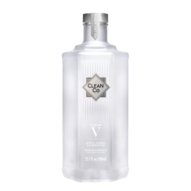 CLEAN CO APPLE VODKA NON ALCOHOLIC UNITED KINGDOM 700ML